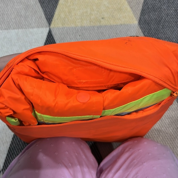 Pioneer lightweight waterproof suit orange reflective 2XL - Picture 6 of 6